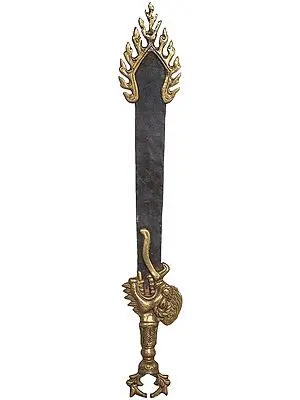 Manjushri's Flaming Sword of Wisdom (Tibetan Buddhist)