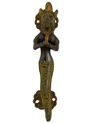 Snake Maiden Welcomes You (Door-handle)