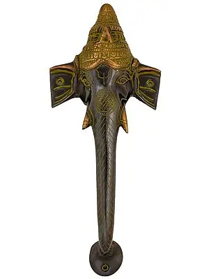 Ganesha-head Door-handle, With The Long Trunk