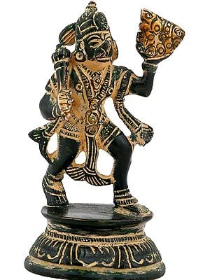 Lord Hanuman Brass Statue