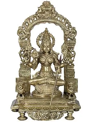 The Gorgeous-Eyed Rajarajeshwari (Tripura Sundari)