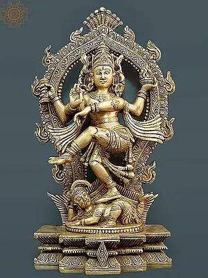 15" Nataraja In Brass | Handmade | Made In India