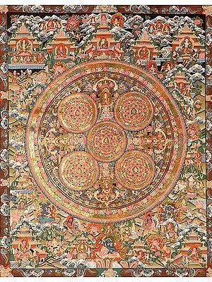 A Large Mandala of Cosmic Buddhas