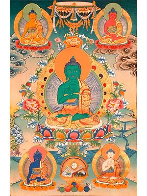 Amoghasiddhi and the Dhyani Buddhas