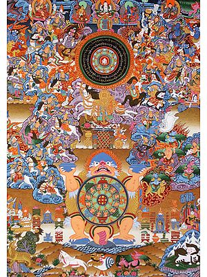 Astrological Diagram of Tibetan Buddhists