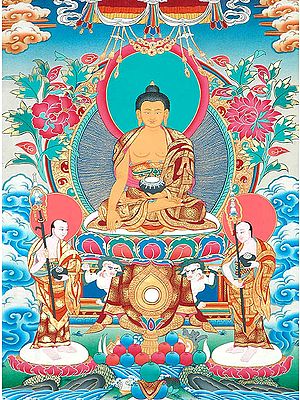 Buddha Shakyamuni with Sariputra and Maudgalyayana