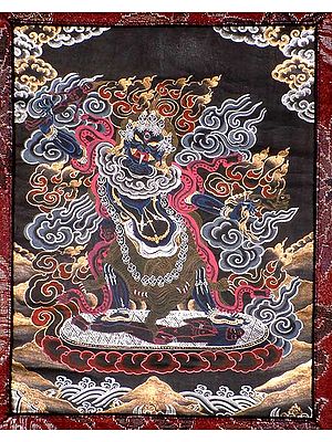 Ekajati (Blue Tara or The Ferocious Tara or The Single-Breasted, One-Eyed and Single-Toothed Goddess)
