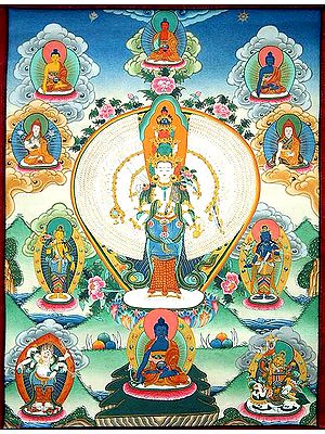 Eleven Headed Thousand Armed Avalokiteshvara