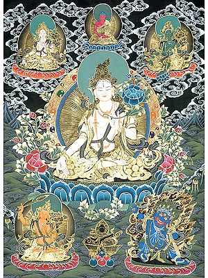 Ever Graceful Goddess White Tara