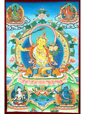 Five forms of Manjushri