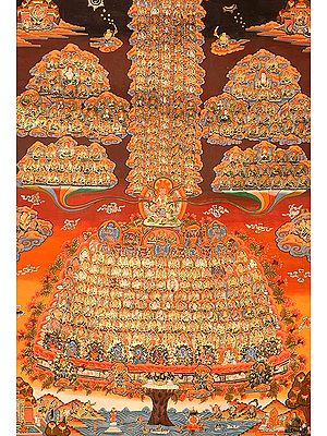 Gelugpa Refuge Tree (Guruparampara)