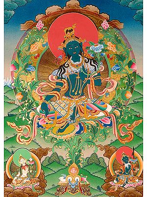 An Offering at the Altar of Tara's Feet