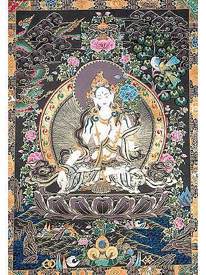 Goddess White Tara - who Bestows Endless Life to Her Devotees