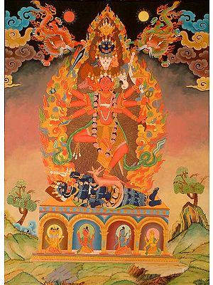 Guhyakali - The Secret Form of Goddess Kali