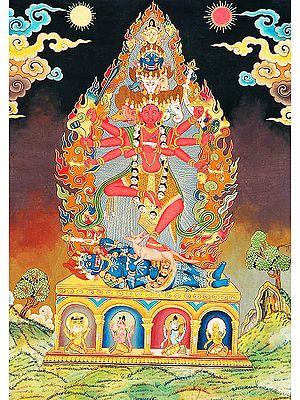 Guhyakali - The Secret Form of Goddess Kali