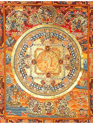 Mandala of Mahamaya (The Worldly Mother of Shakyamuni Buddha)