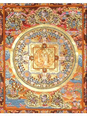 Mayadevi (Mother of Shakyamuni) Mandala