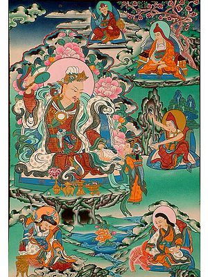 Padmasambhava as King Loden-chogsay (The Eight Manifestations of Guru Padmasambhava)
