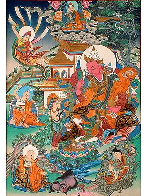 Padmasambhava as King Padmaraja (The Manifestations of Guru Padmasambhava)