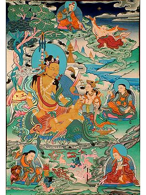 Padmasambhava as Suryaprabha (The Manifestations of Guru Padmasambhava)