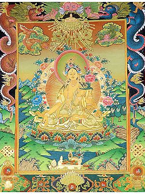 Sapta-lochani Golden Tara (Seven-eyed Tara)