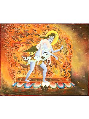 Shiva's Grief (Shiva Carrying the Body of Sati)