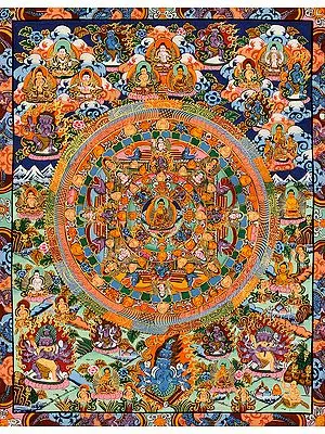 Mandala of Gautam Buddha -Tibetan Buddhist