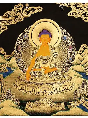 Tibetan Buddhist God Shakyamuni Buddha