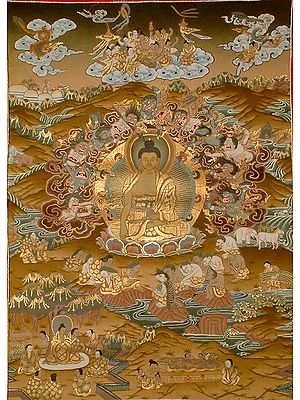 Temptation of Buddha by Mara