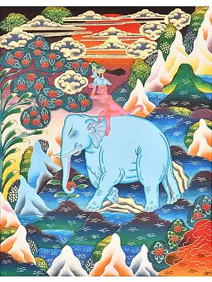 The Four Harmonious Friends - Tibetan Buddhist