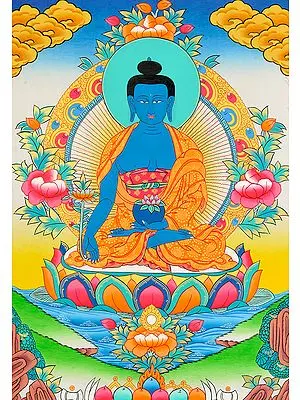 Tibetan Buddhist Medicine Buddha
