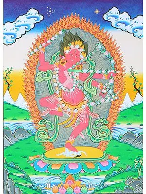 Tibetan Buddhist Deity Red Tara (Kurukulla)