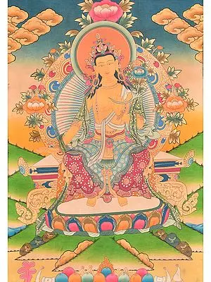 The Future Buddha Maitreya - Tibetan Buddhist