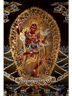 The Beauty of Black (The Female Buddha Vajravarahi)