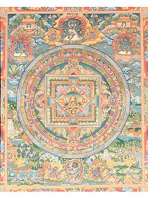 The Buddha Mandala with Wrathful Guardians