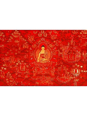 The Buddha Shakyamuni and the Scenes from His Life