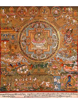 The Cosmos of Healing (Tibetan Medicinal Painting)