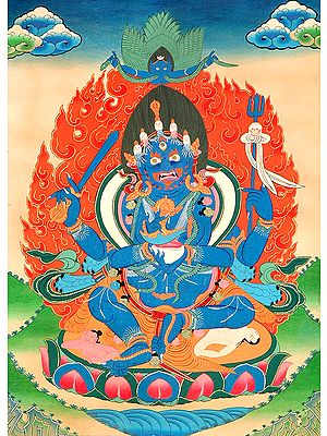 The Four Positive Karmas of Mahakala