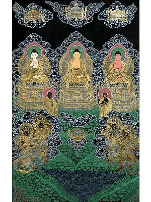 The Guardians of Directions (Lokapalas) Take Vow to Protect the Dharma