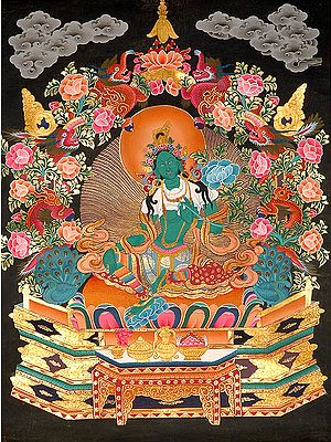 The Savior Goddess Green Tara