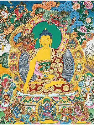 The Temptation of Shakyamuni Buddha by Mara