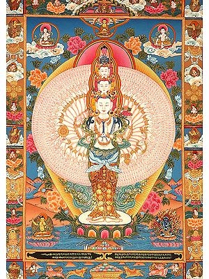 Thousand Armed Avalokiteshvara - The Bodhisattva of Compassion