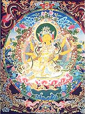 Three Faced Bhishamdhara