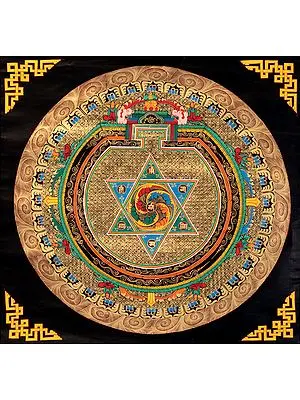 Tibetan Buddhist Mandala of Om