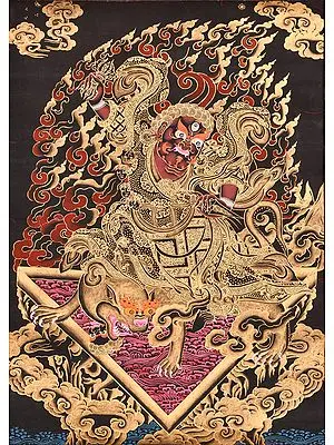 Tibetan Buddhist Deity Mahakala
