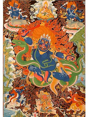 Tibetan Wrathful Deity