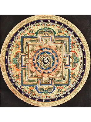 Tibetan Buddhist Mandala of OM
