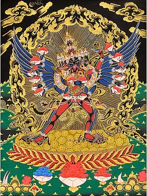 Chemchok Heruka with Consort (Tibetan Buddhist)