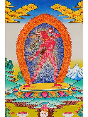 Tibetan Buddhist Goddess Vajrayogini