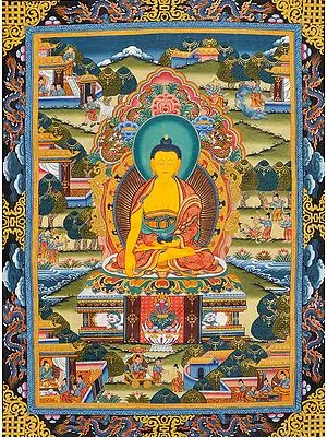 Buddha in the Bhumisparsha Mudra